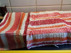 10 Deeg in de blikken onder vochtige doek voor het rijzen