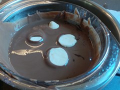 Truffeldopjes  doorhalen