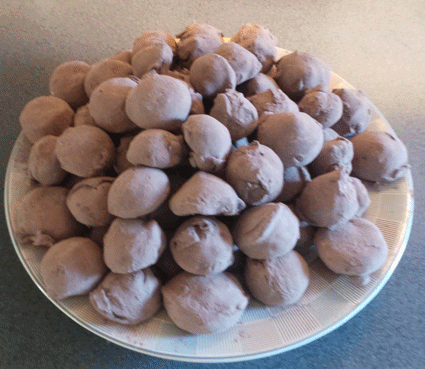 Slagroomtruffels